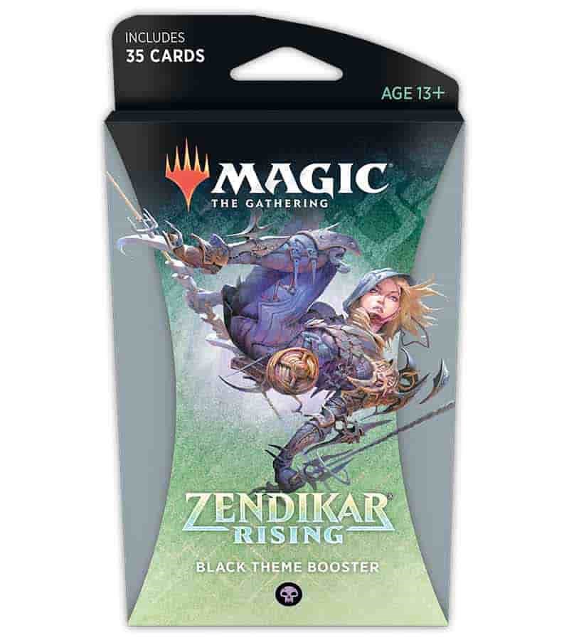 Zendikar Rising - Theme Booster [Black] - Zendikar Rising - Magic: The ...