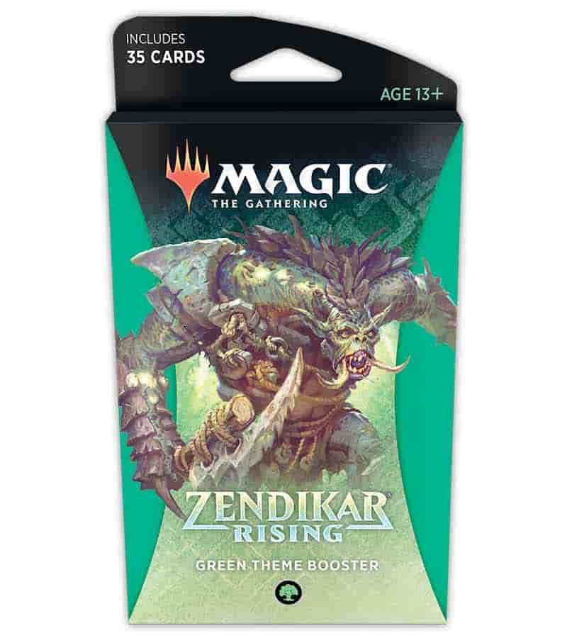 Magic the Gathering MtG TCG Zendikar Rising Black Theme Booster Pack 35 Cards 