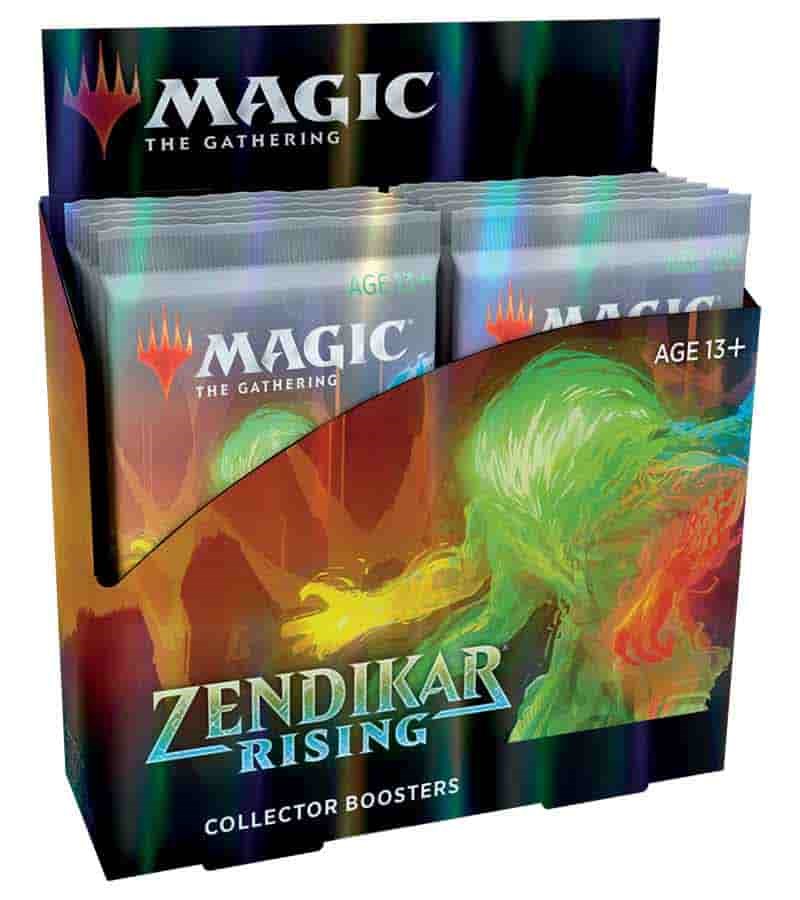 The Gathering Zendikar Rising Collector Cards C75360000 for sale online Wizards of the Coast Magic Booster Box 