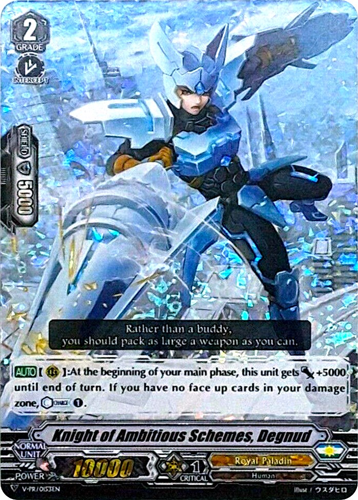 Knight Of Ambitious Schemes, Degnud (rrr Foil) - V Promo Cards 