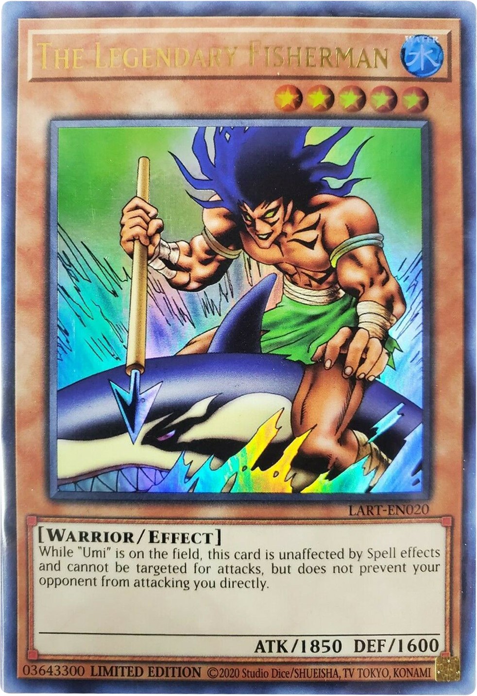 The Legendary Fisherman The Lost Art Promotion YuGiOh