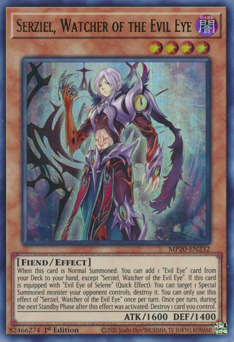 Details about   MP20-EN242 Evil Eye Defeat1st Edition Ultra Rare YuGiOh Trading Card Game TCG 