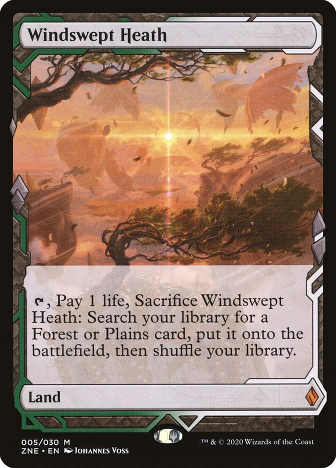 Windswept Heath - Zendikar Rising Expeditions - Magic: The Gathering