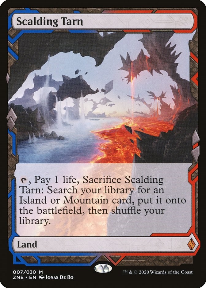 今年人気のブランド品や MTG 沸騰する小湖/Scalding Tarn 4枚 ...