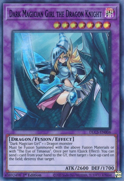 Dark Magician Girl the Dragon Knight (Green)