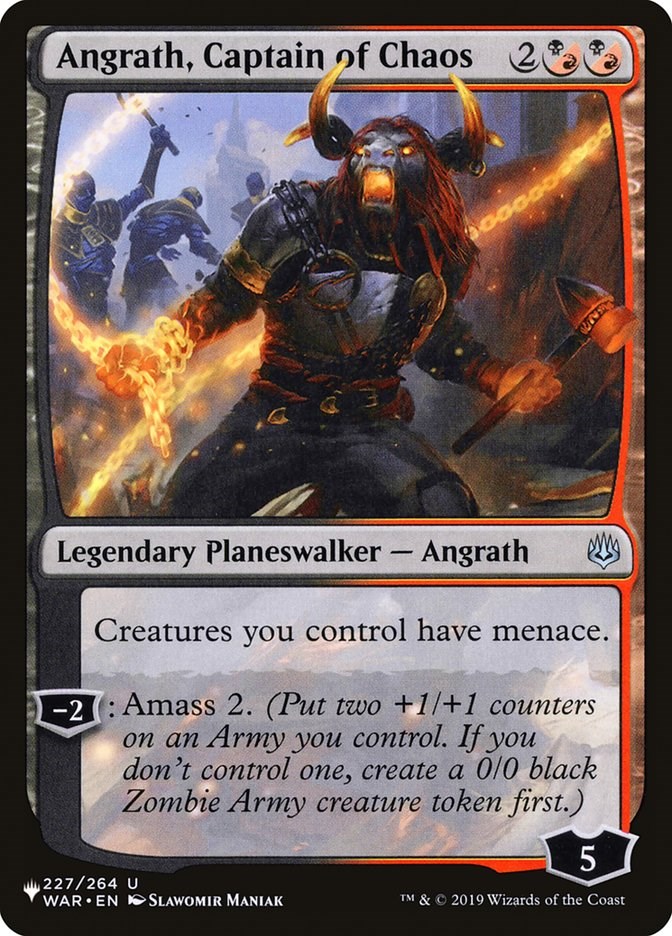Angrath, Captain of Chaos - The List - Magic: The Gathering