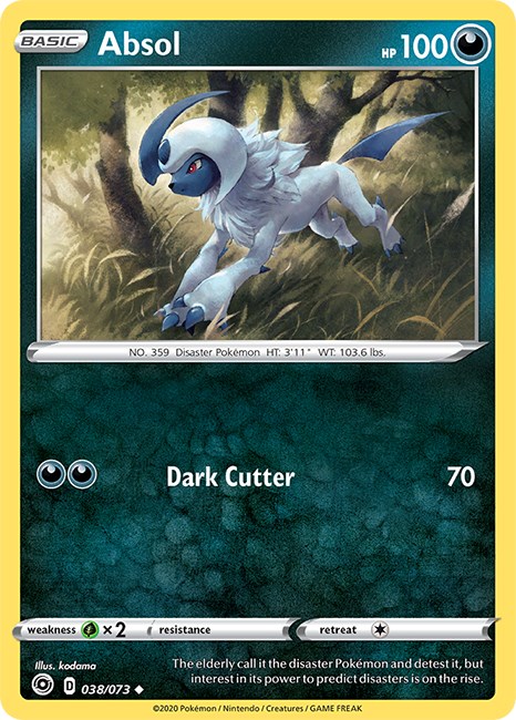 Absol card artwork