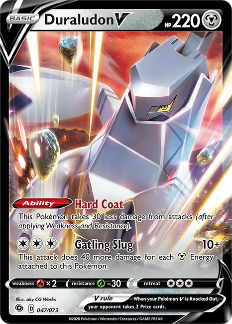 Duraludon V card artwork