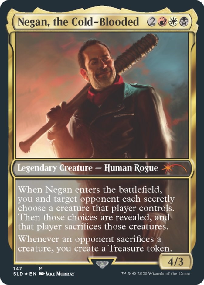 Negan, the Cold-Blooded - Secret Lair Drop Series - Magic: The