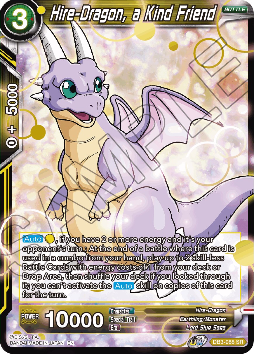 Dragon Ball Super CG Draft Box 06 - 145 New Cards, Giant Character Unison Warriors, Draft Play Supported
