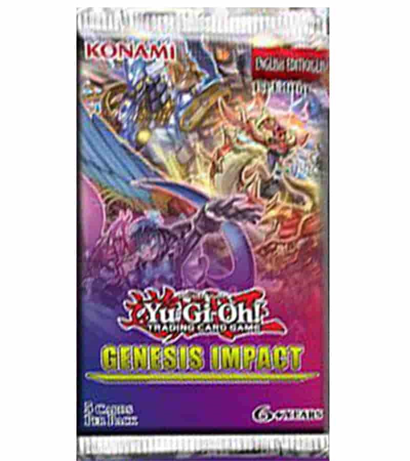 Konami Yu-gi-oh 2020 Genesis Impact 7 Card BLISTER Pack 1st Edition All 3 Packs for sale online 