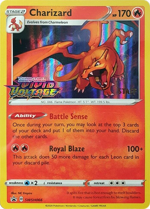 Charizard card artwork