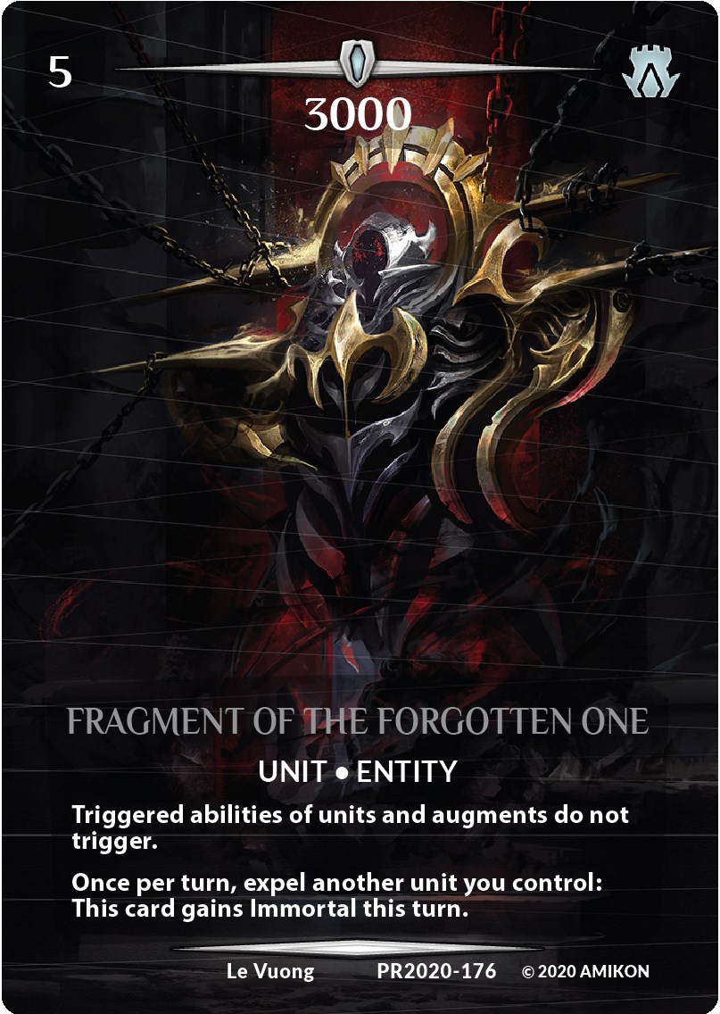 Fragment of the Forgotten One (Serial Numbered) - Argent Saga Promos ...