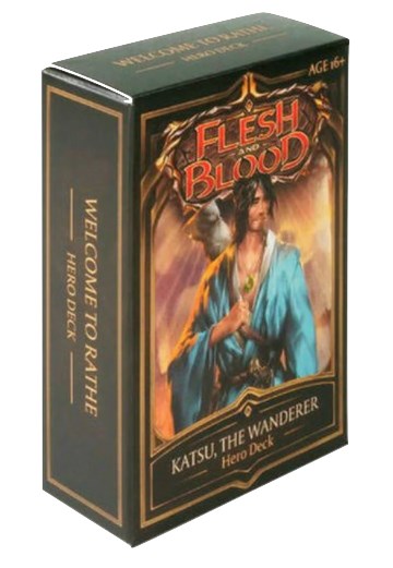 Flesh & Blood TCG Sealed Hero Deck Katsu 