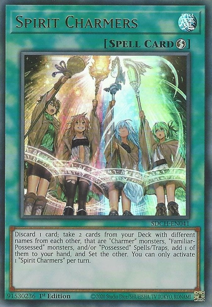 Yu-Gi-Oh Spirit Charmers Structure Deck 1st EDITION NEW IN STOCK 