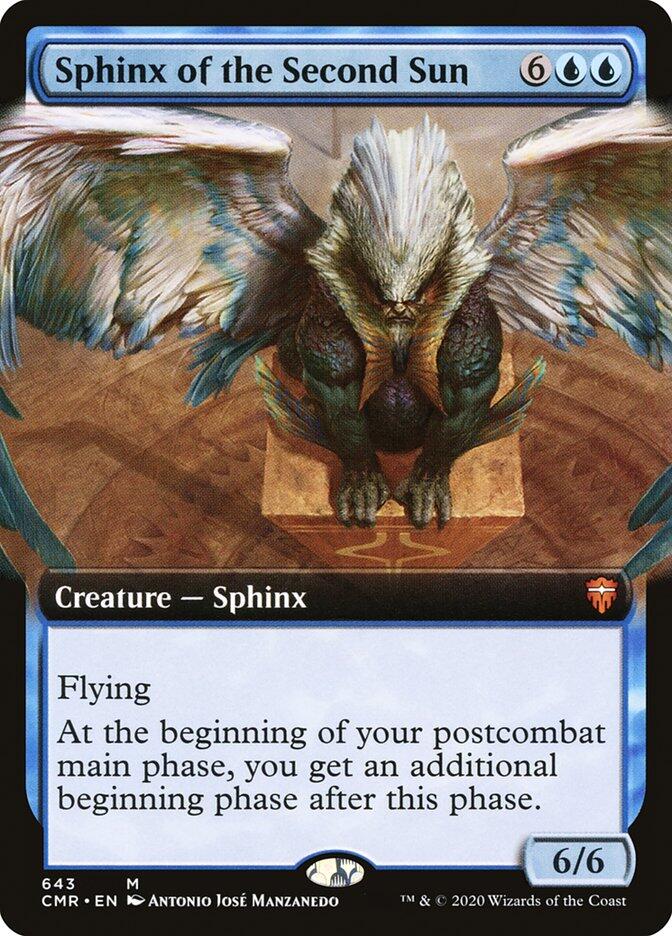 Sphinx of the Second Sun (Extended Art) - Commander Legends - Magic ...