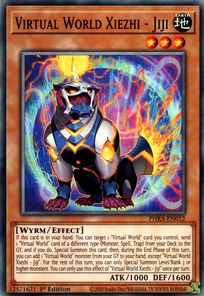 Virtual World Xiezhi Jiji Phantom Rage YuGiOh