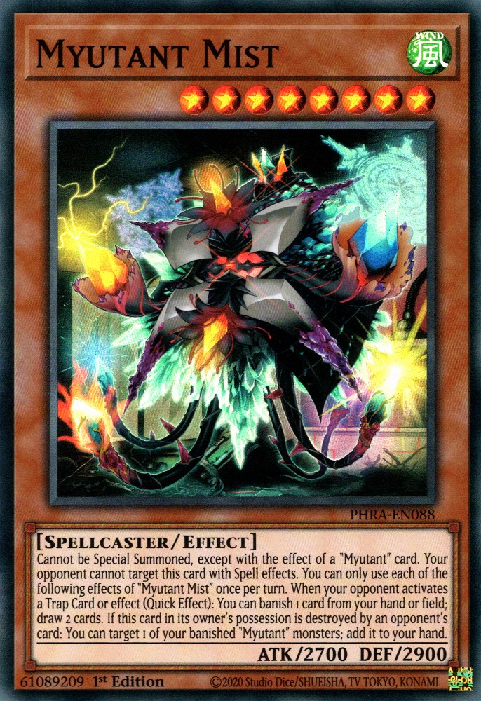 Myutant Mist Phantom Rage YuGiOh