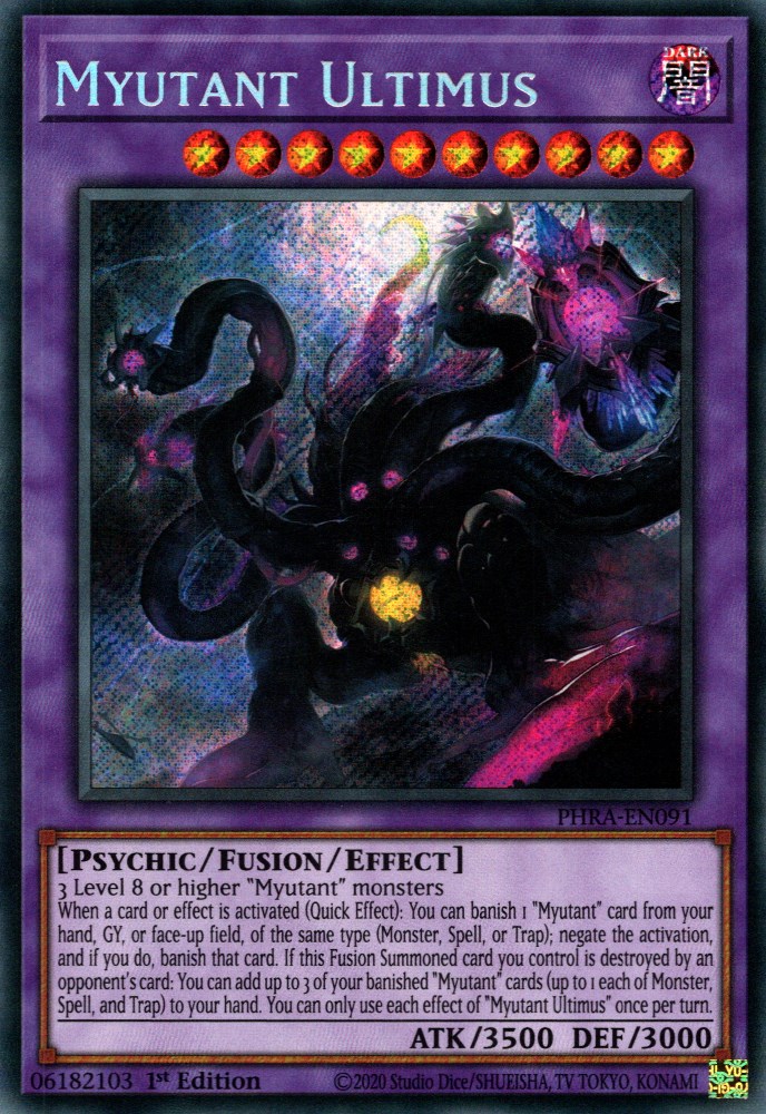 Myutant Ultimus - Phantom Rage - YuGiOh