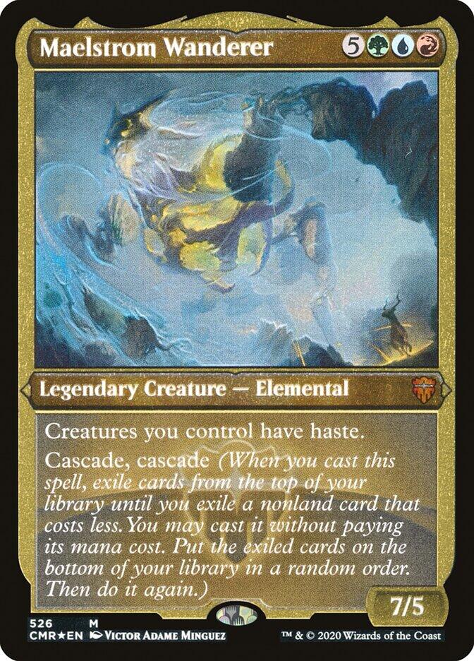 Nekusar, the Mindrazer (Etched) [Commander Legends]