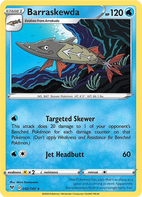 Barraskewda card artwork