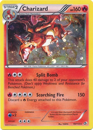 Pyroar 12/119 Phantom Forces Cosmos Holo Rare Light Play Pokemon DNA GAMES