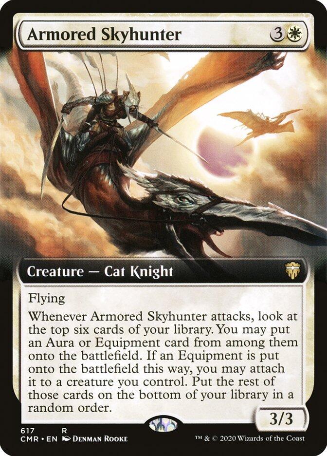 Armored Skyhunter (Extended Art) - Commander Legends - Magic: The Gathering