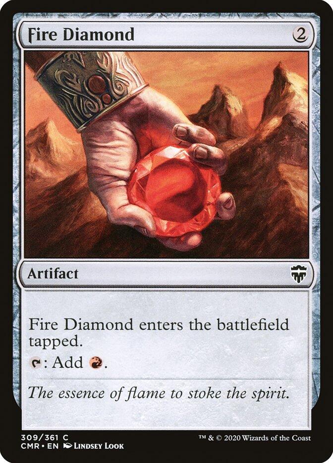 Fire Diamond Commander Legends Magic The Gathering