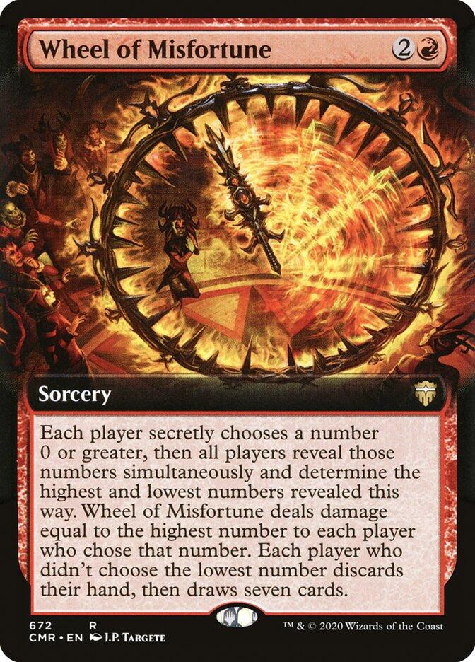 Wheel of Misfortune (Extended Art) - Commander Legends - Magic 