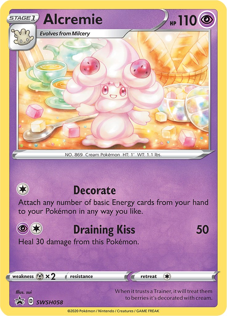 Alcremie card artwork