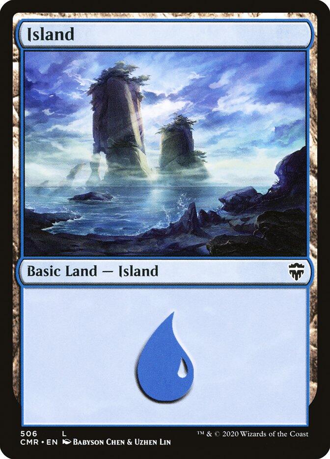 Island (506) - Commander Legends - Magic: The Gathering