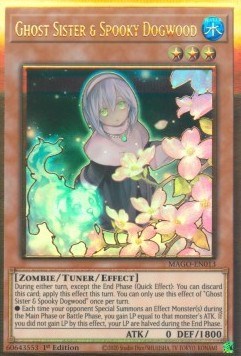 Premium Gold Rare Ghost Sister & Spooky Dogwood MAGO-EN013 1st Edition NM 