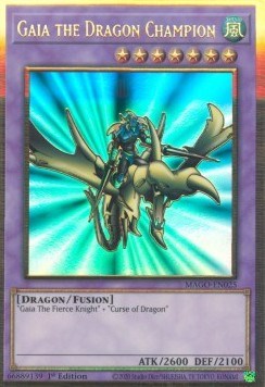 Details about   Yugioh Gaia the Dragon Champion MAGO-EN025 1st Mint 