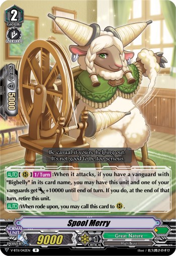 Spool Merry - Storm of the Blue Cavalry - Cardfight Vanguard