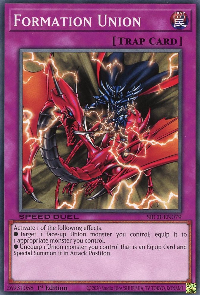 Formation Union Speed Duel Battle City Box YuGiOh