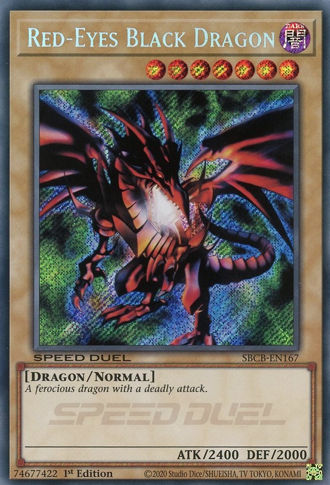 Red-Eyes Black Dragon (Secret)