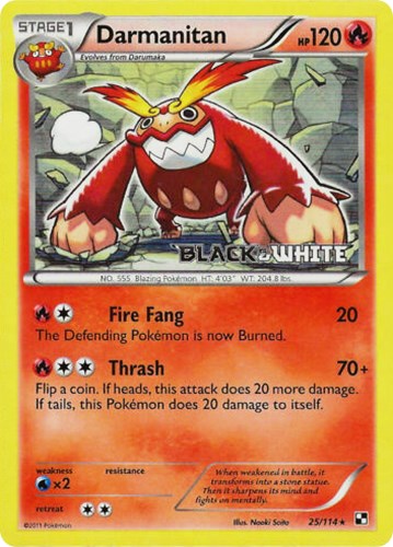 Darmanitan card artwork