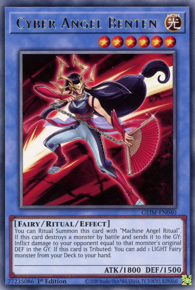 Cyber Angel Benten Genesis Impact YuGiOh