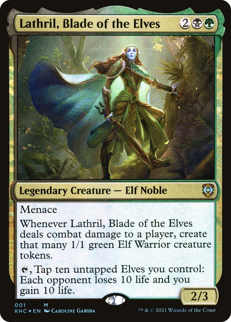 Lathril, lame des elfes (Lathril, Blade of the Elves) · Kaldheim