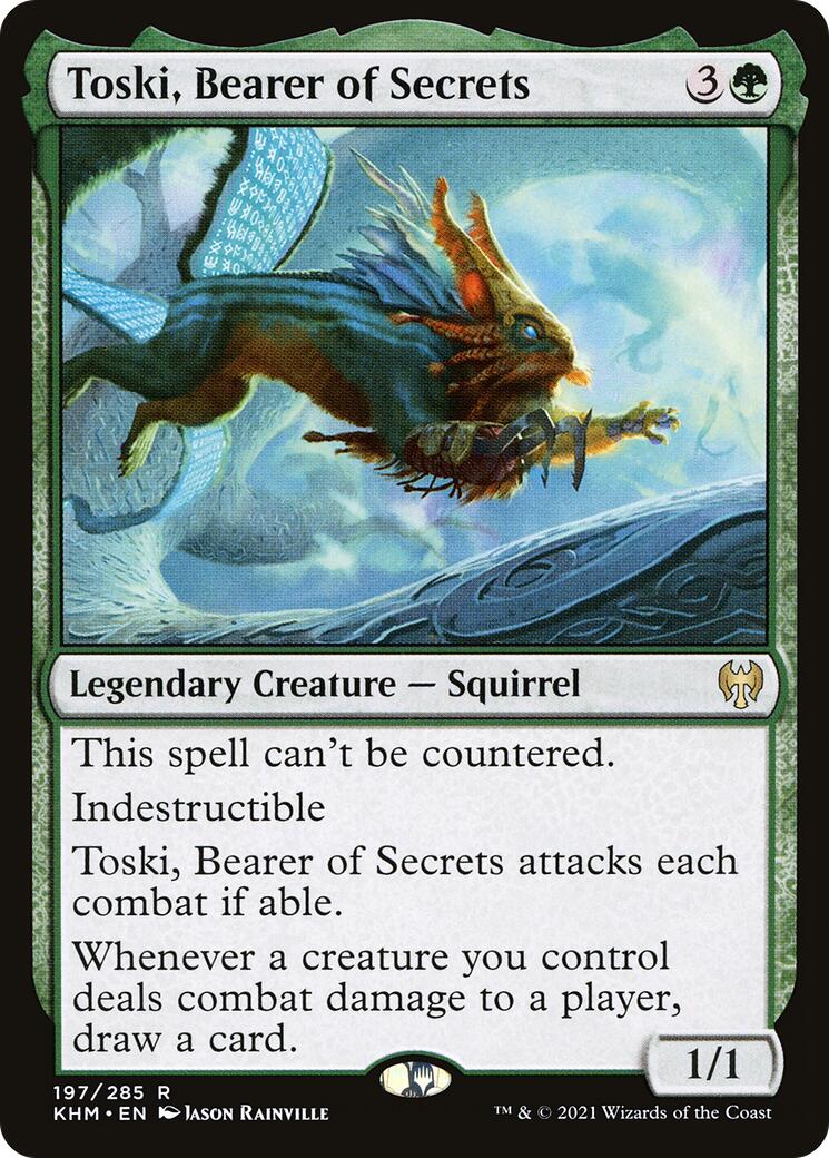 Toski, Bearer of Secrets Kaldheim Magic The Gathering