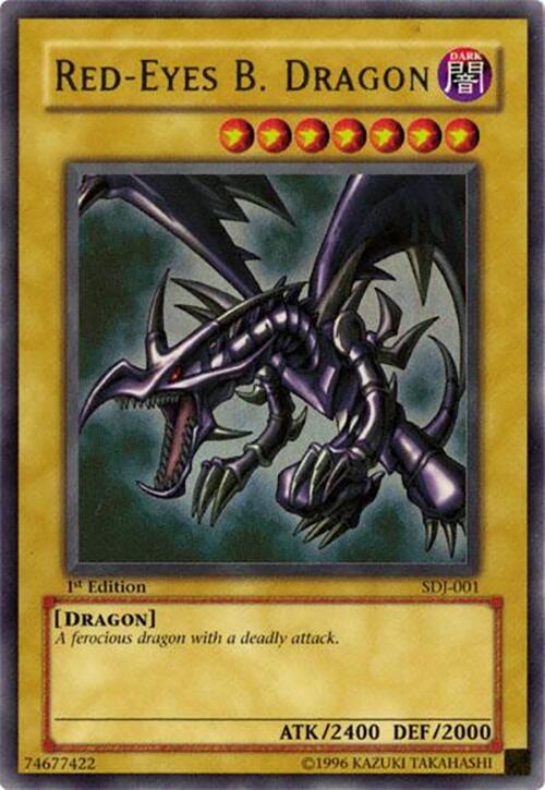 Yu-Gi-Oh! Red-Eyes Fusion (Italian) -CORE-IT059- Super Rare- 1st