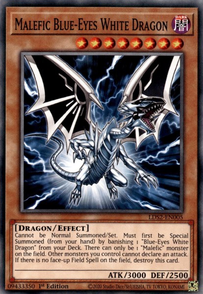 Malefic Blue-Eyes White Dragon - Legendary Duelists: Season 2 - YuGiOh