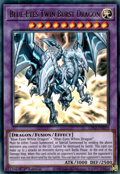 Blue-Eyes Twin Burst Dragon - Legendary Duelists: Season 2 - YuGiOh