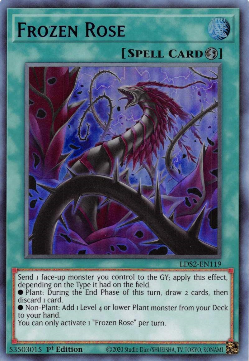 Frozen Rose (Purple) - Legendary Duelists: Season 2 - YuGiOh