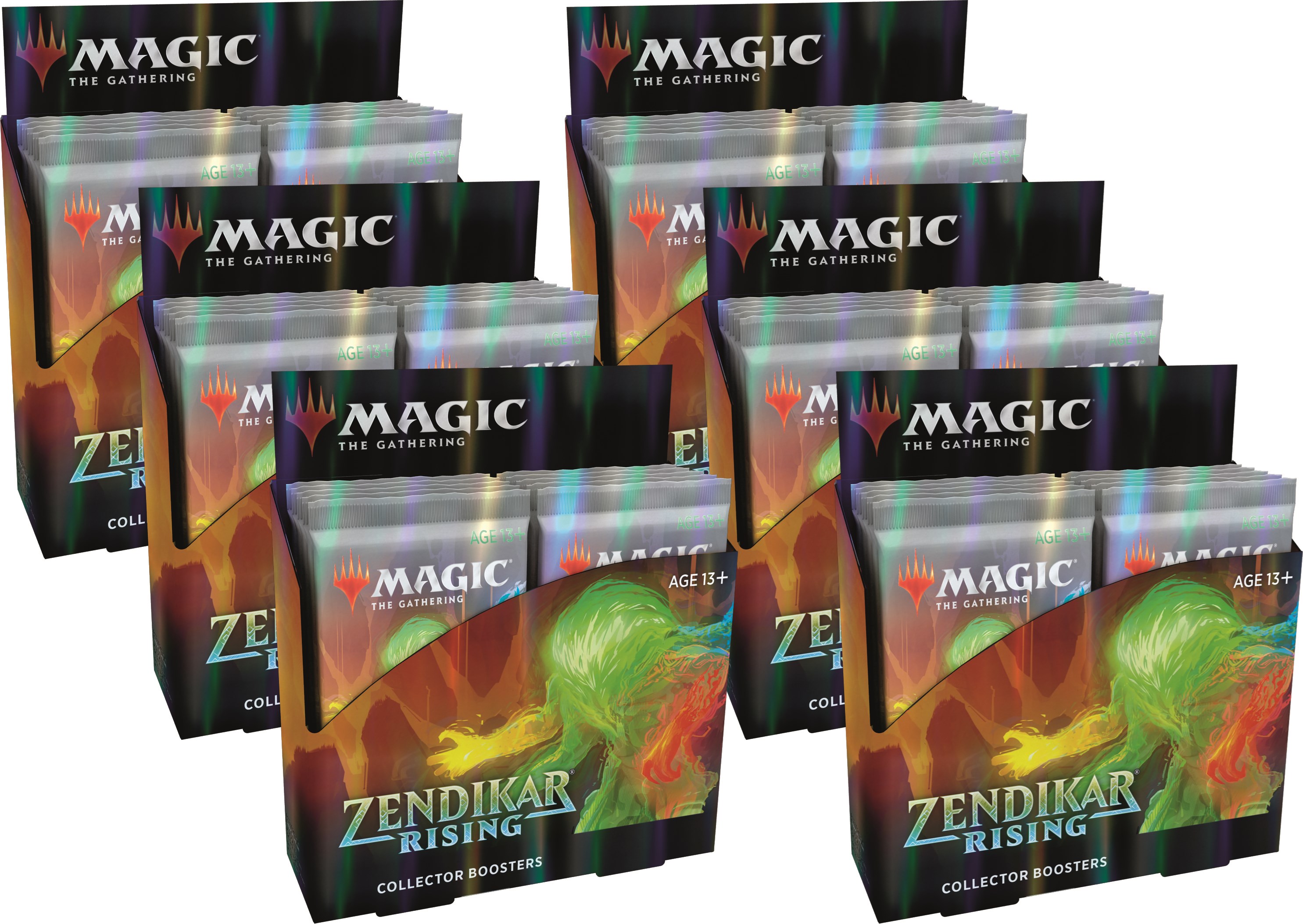 Details about   ZENDIKAR RISING COLLECTOR Booster Box sealed Magic the Gathering 