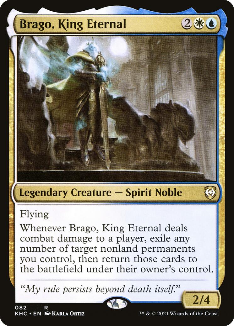 Brago, King Eternal - Commander: Kaldheim - Magic: The Gathering