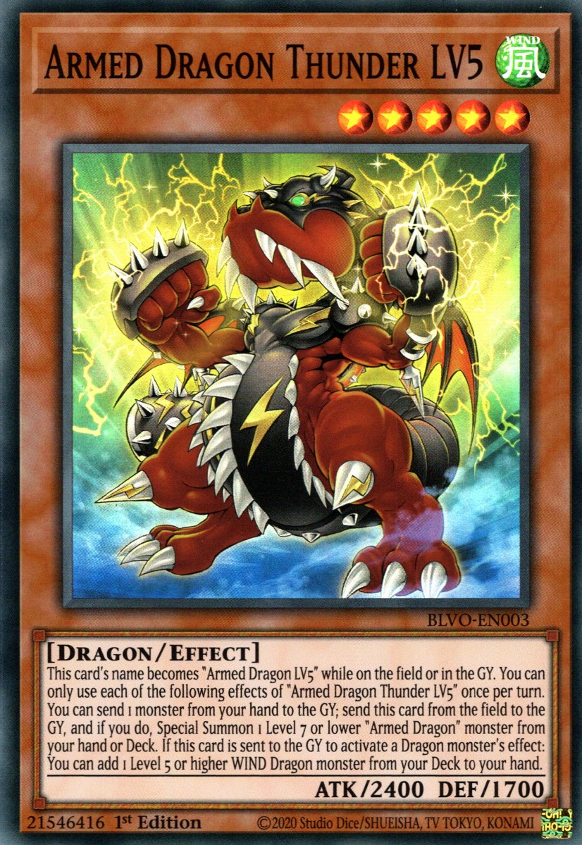 Armed thunder dragon deck