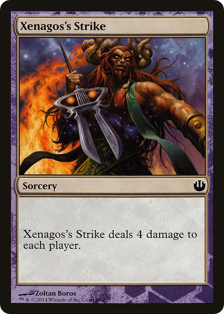 Xenagos S Strike Hero S Path Promos Magic The Gathering