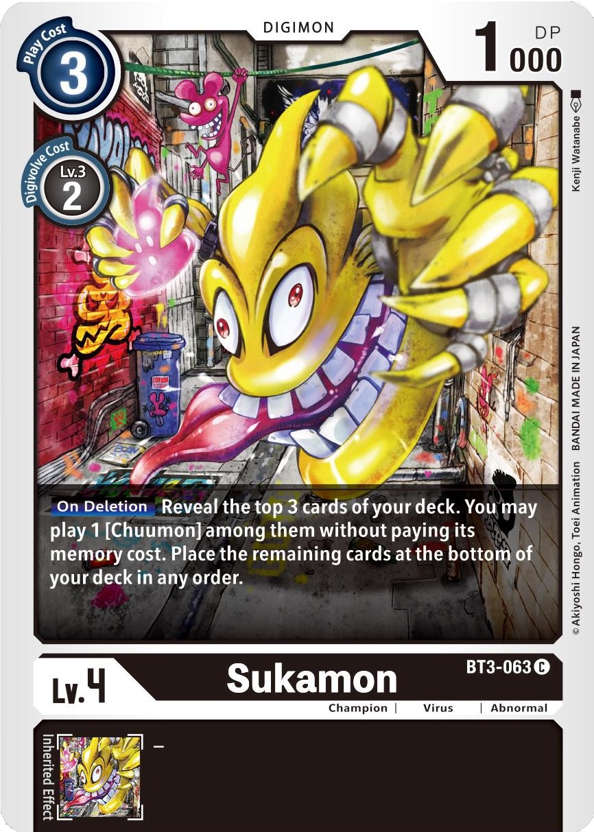 Sukamon digimon