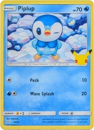 Piplup card artwork